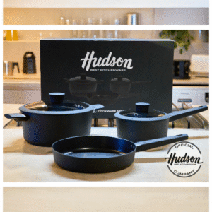 Batería de Aluminio con Antiadherente 5 Piezas | Hudson